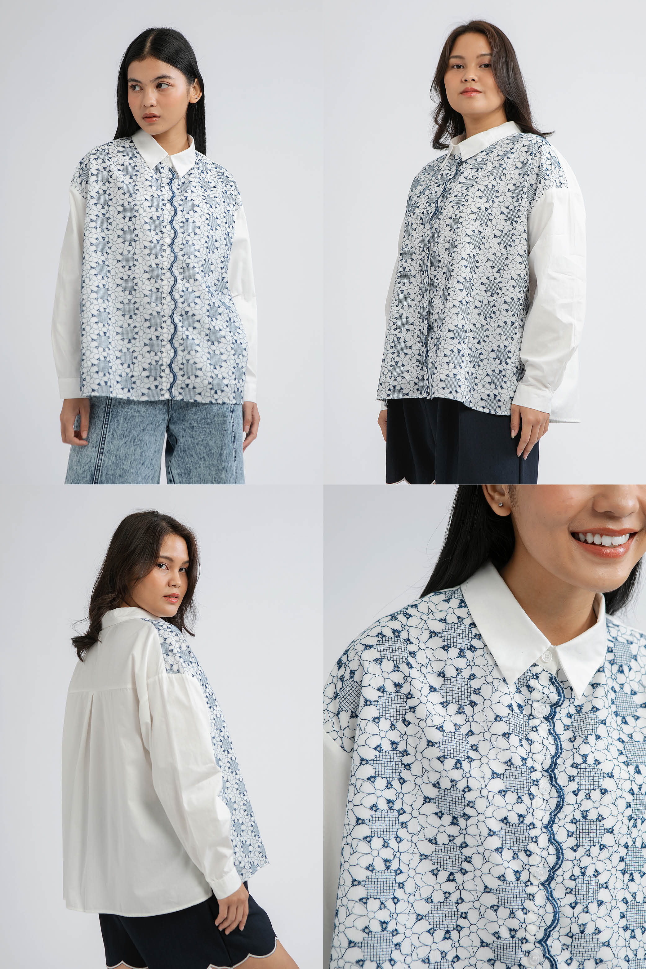 Floral Embroidery Fonsi - Defect Sale - Image 2