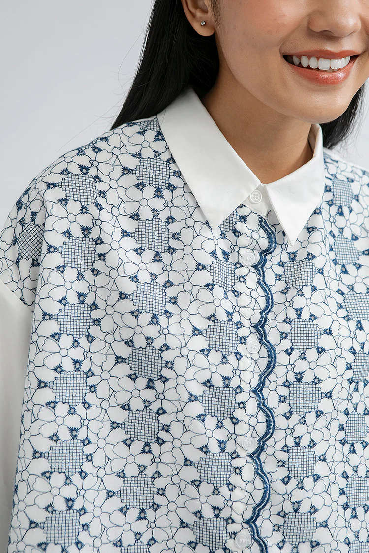 Floral Embroidery Fonsi - Defect Sale - Image 4