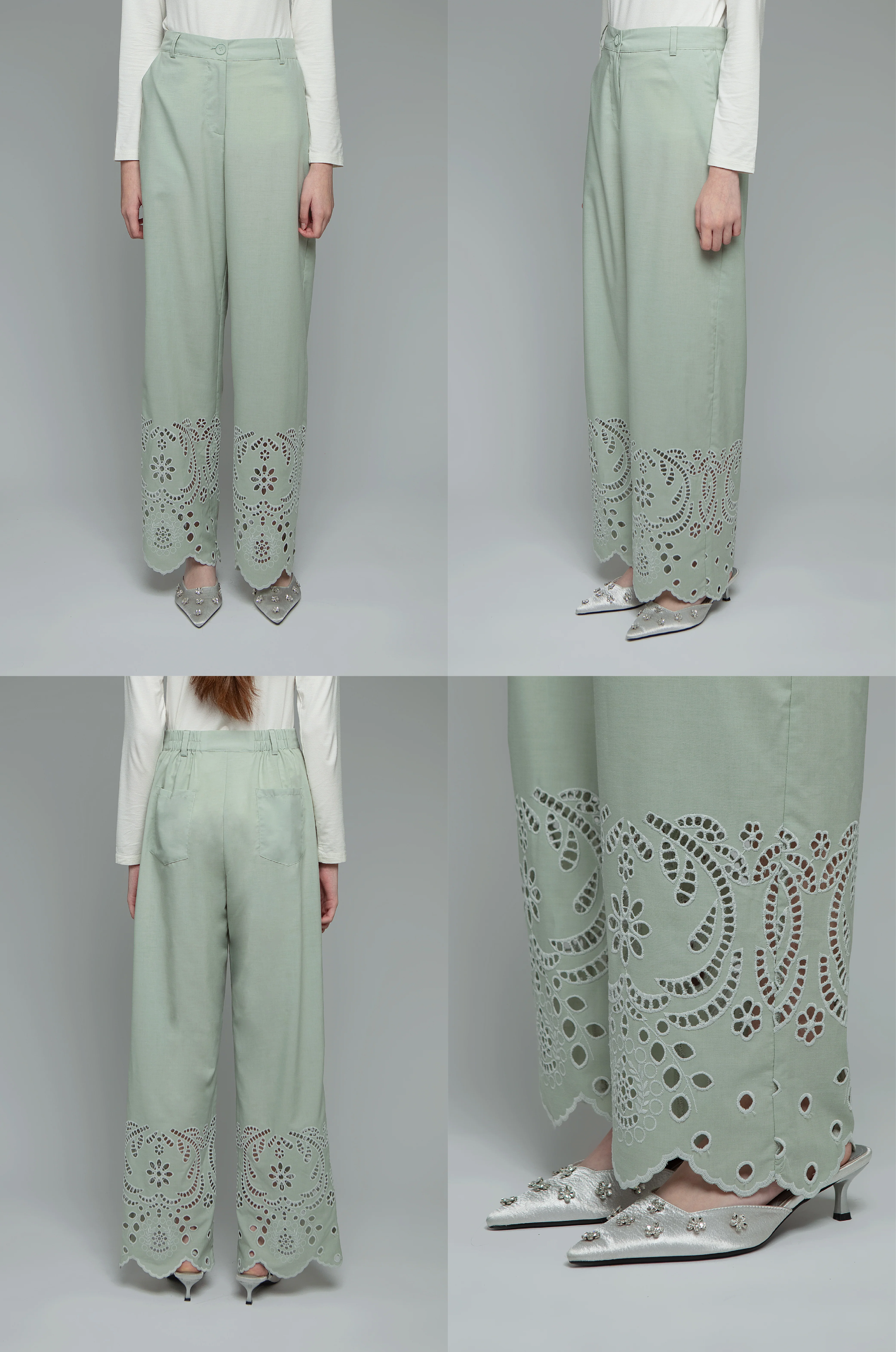 Green Embroidery Menna - Image 2