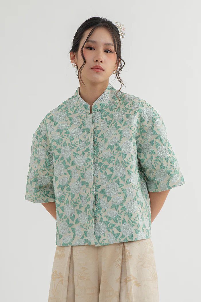Green Floral Lumi
