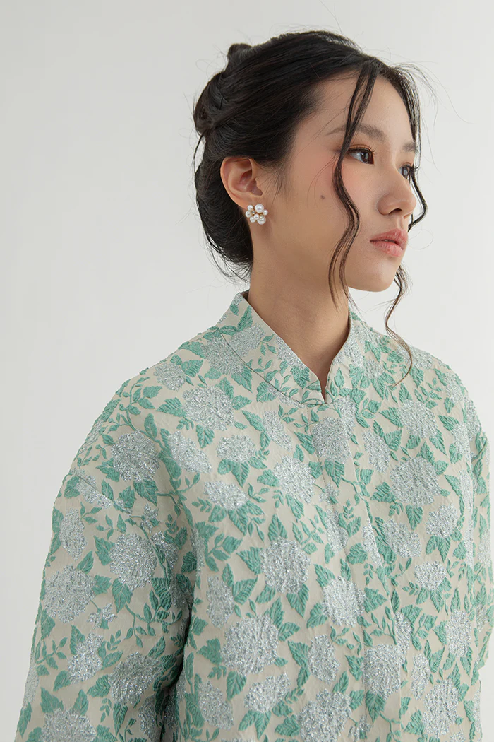 Green Floral Lumi - Image 5