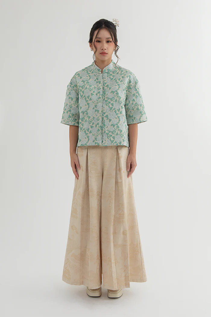 Green Floral Lumi - Image 6