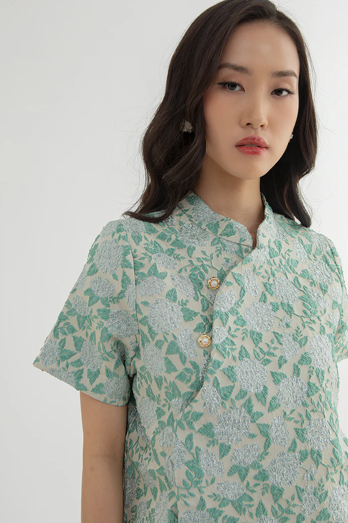 Green Floral Yuna - Image 5