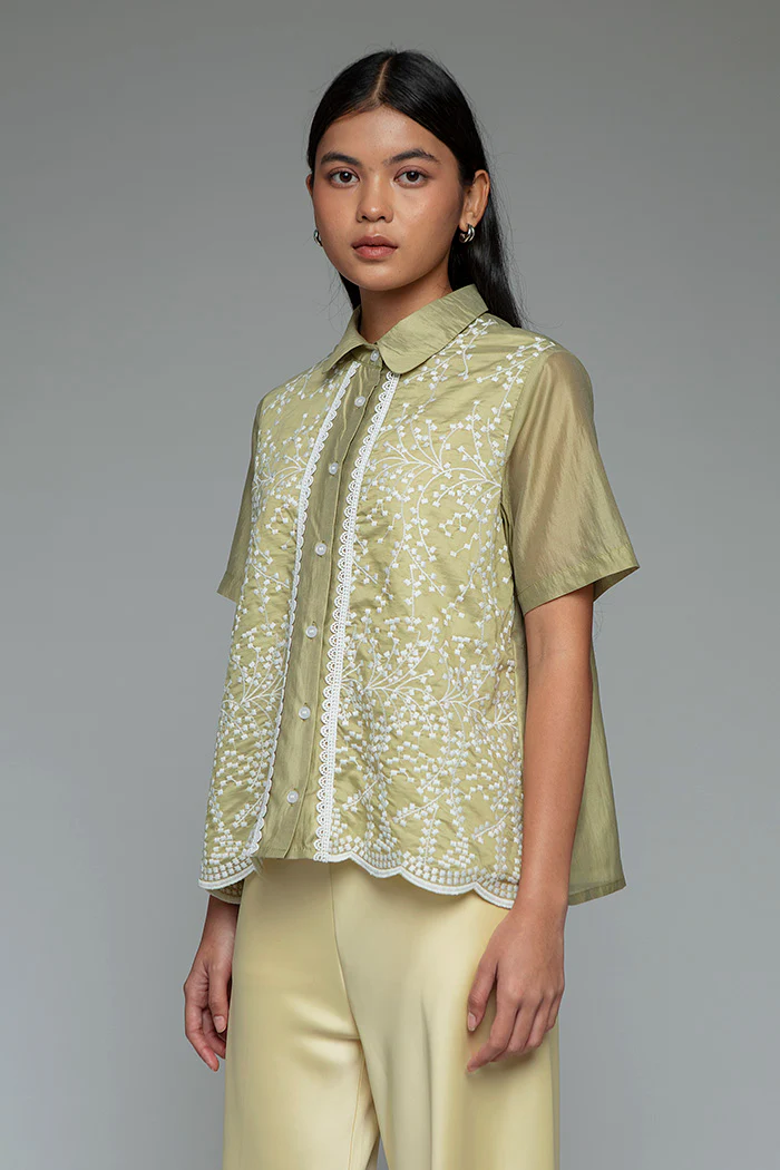 Green Tencel Bahati - Image 3