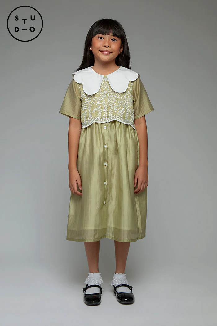 Green Tencel Bota