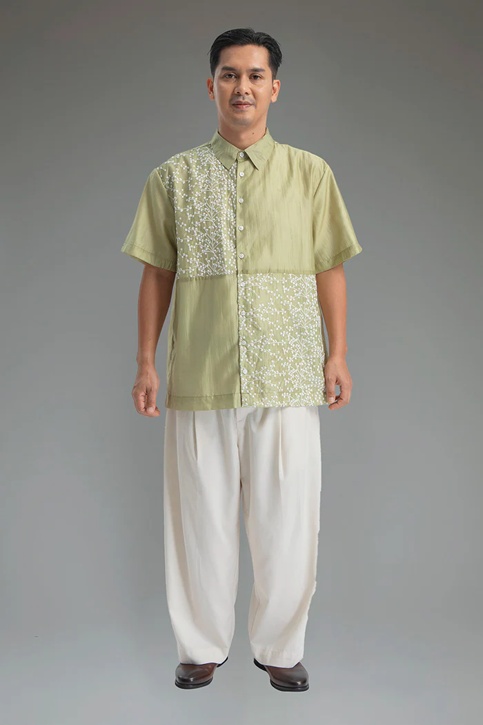 Green Tencel Madi - Image 6