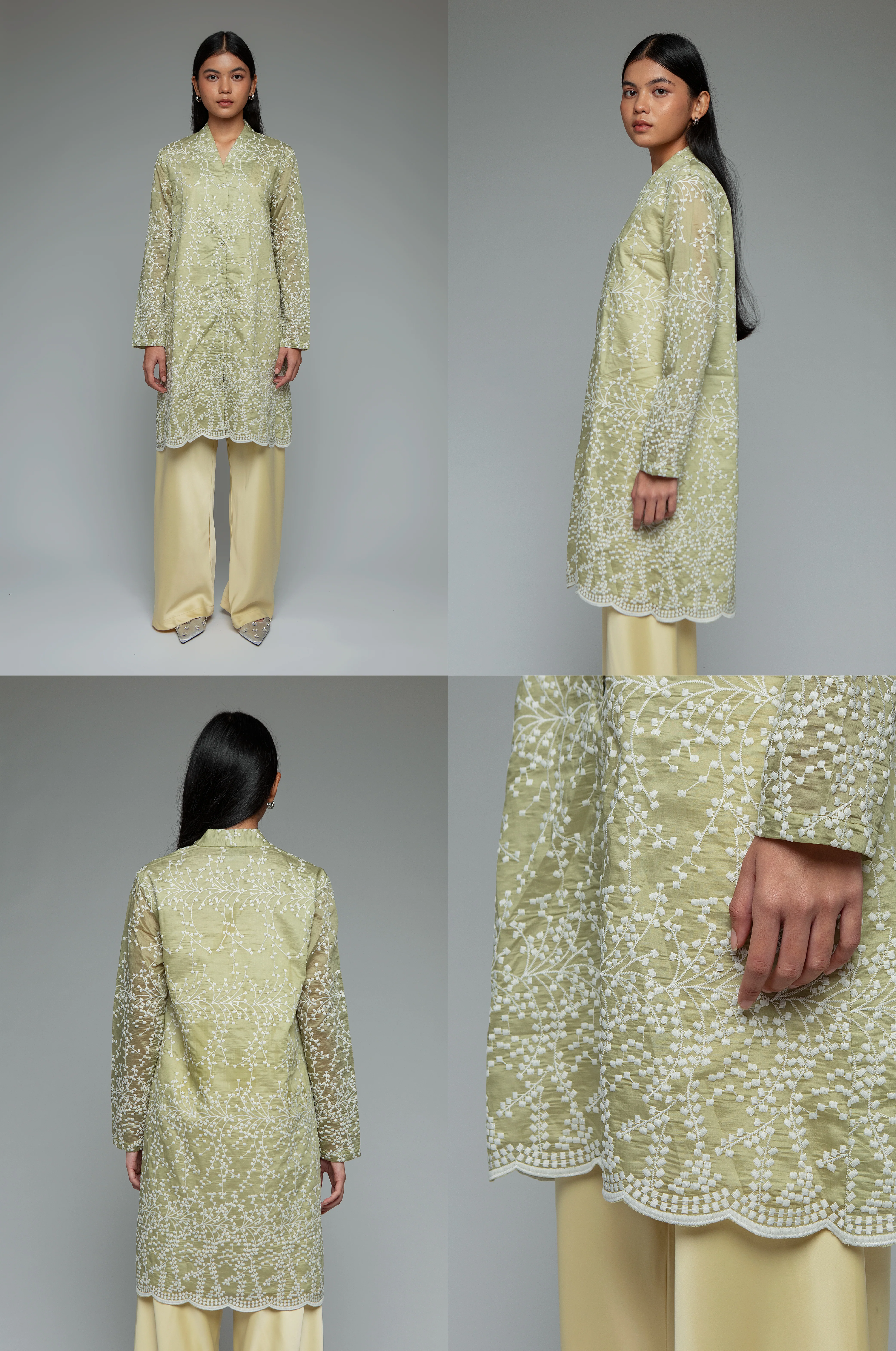 Green Tencel Noura - Image 2