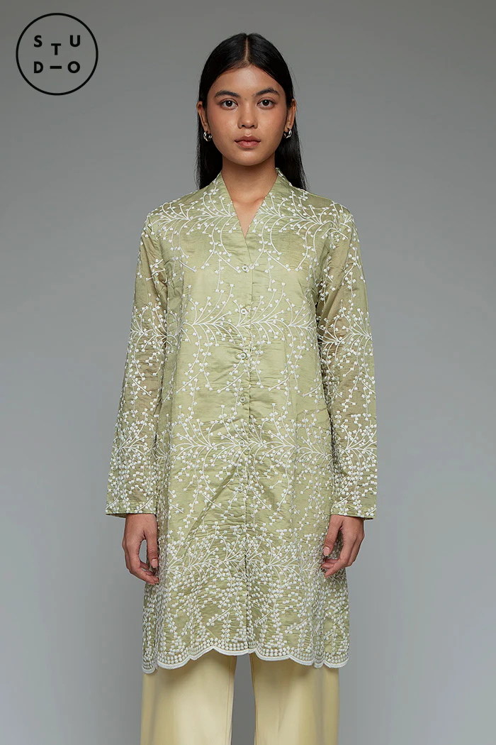 Green Tencel Noura - Image 3