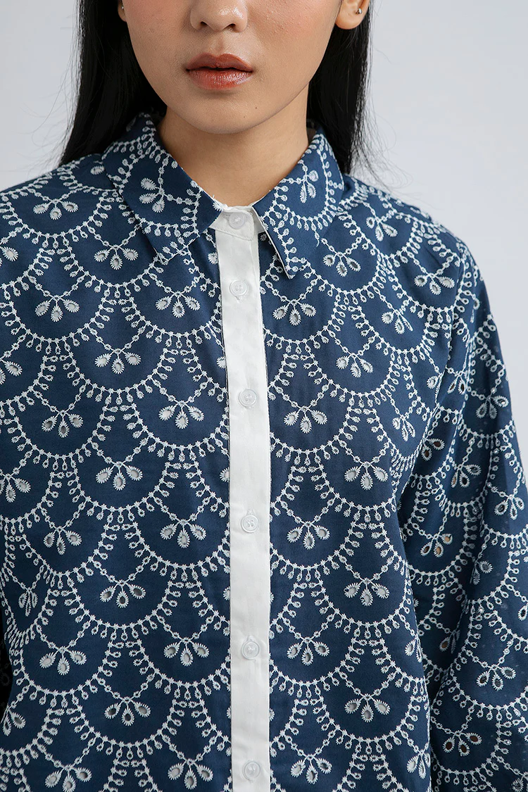 Indigo Scalloped Nardo A - Defect Sale - Image 5