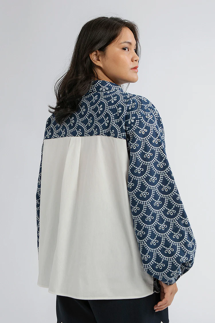 Indigo Scalloped Nardo A - Defect Sale - Image 7