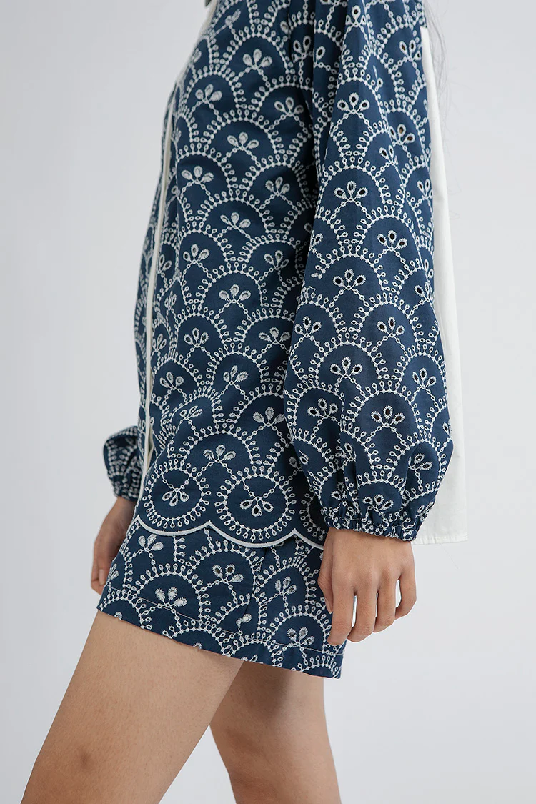 Indigo Scalloped Nardo B - Defect Sale - Image 5