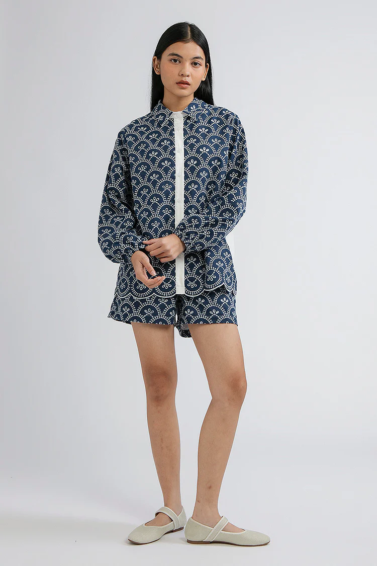 Indigo Scalloped Nardo B - Defect Sale - Image 6