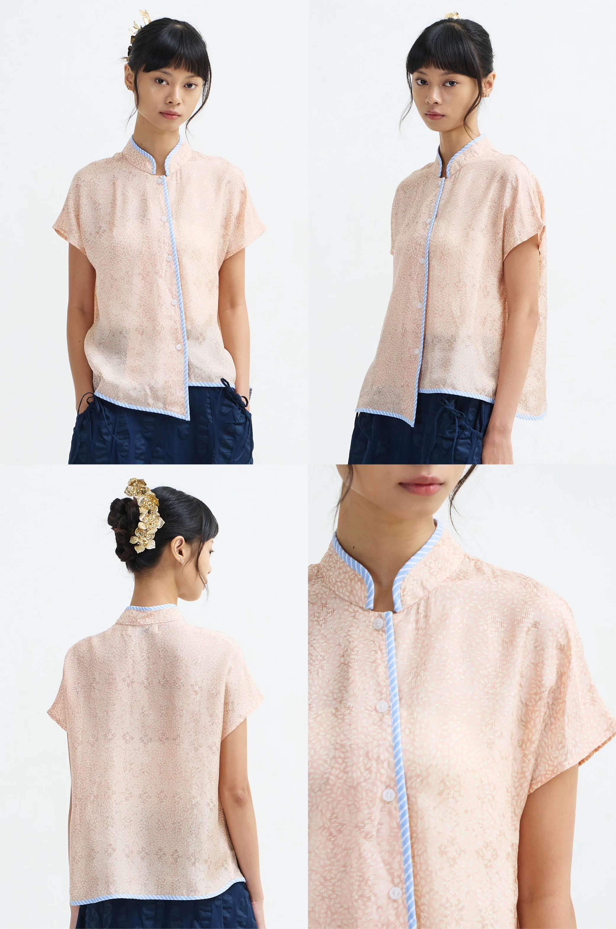 Kama Viscose Jalin Krem - Image 2