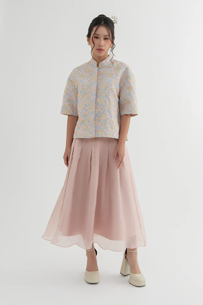 Light Blue Floral Lumi - Image 6