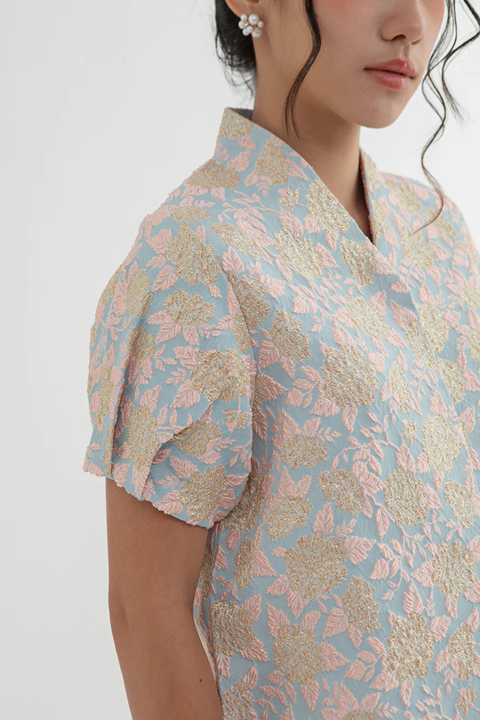 Light Blue Floral Miu - Image 6