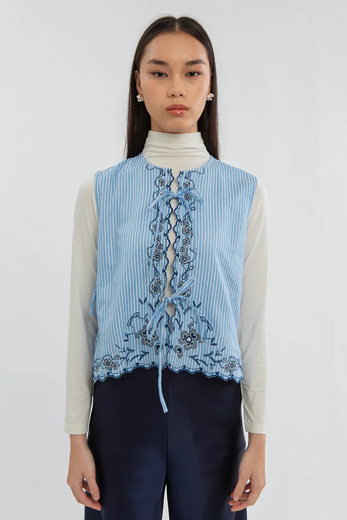 Light Blue Striped Benaiah