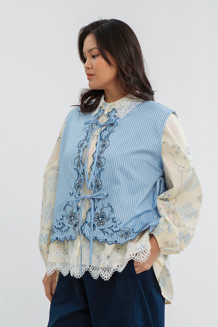 Light Blue Striped Benaiah - Image 3