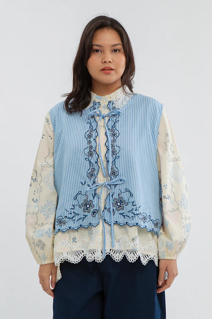 Light Blue Striped Benaiah - Image 9