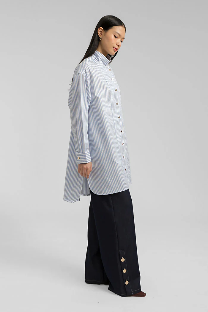 Light Blue Striped Mateja - Image 3