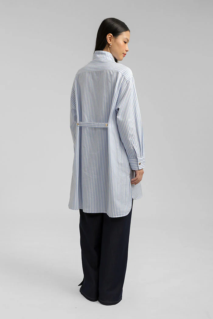 Light Blue Striped Mateja - Image 4