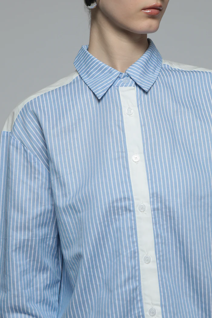 Light Blue Striped Porta - Image 5
