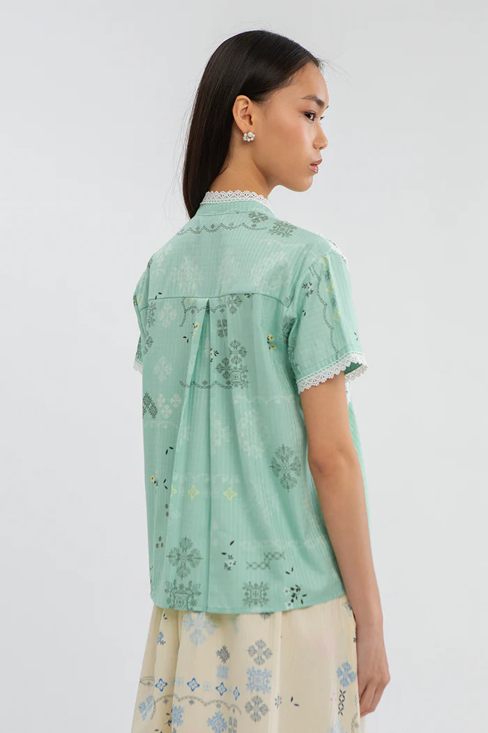 Mint Green Dalia B - Image 3