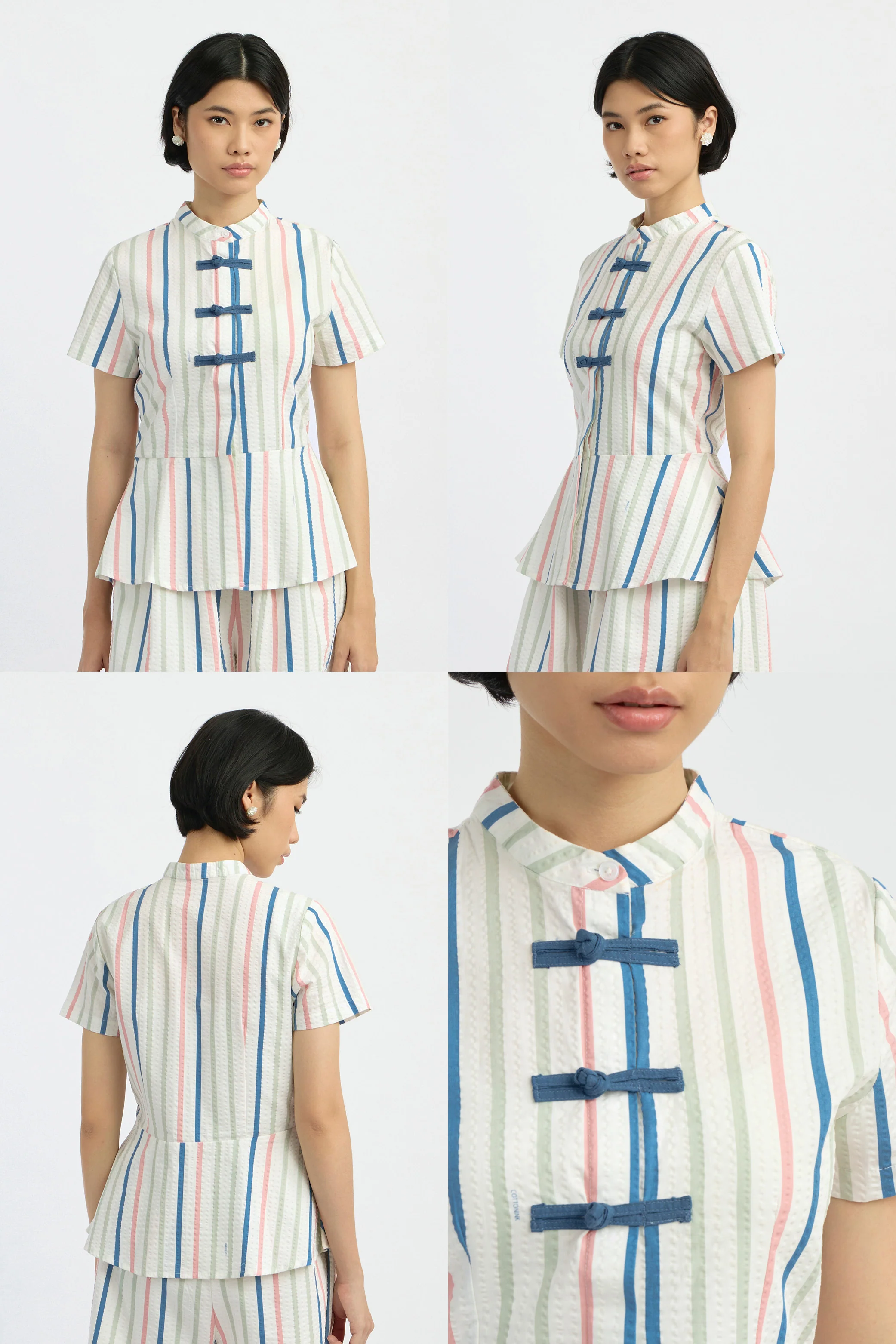 Multicolor Striped Truitt - Image 2