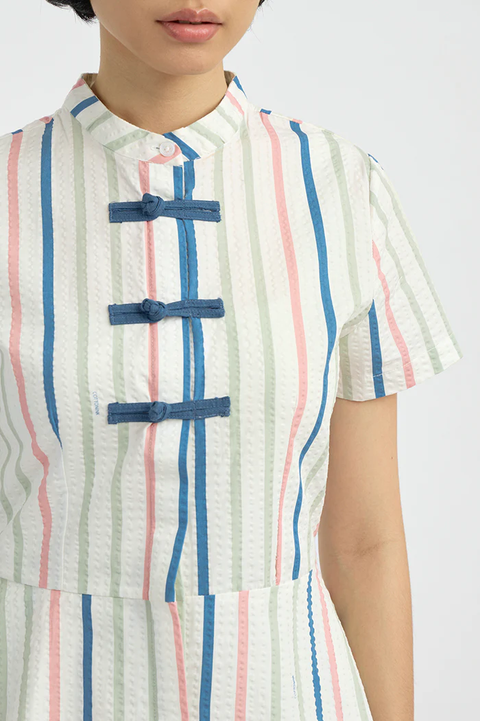 Multicolor Striped Truitt - Image 5