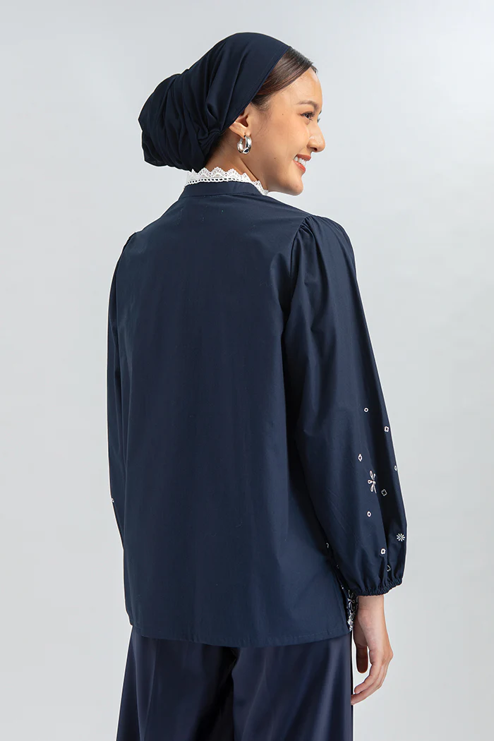 Navy Embroidery Nadra - Image 4