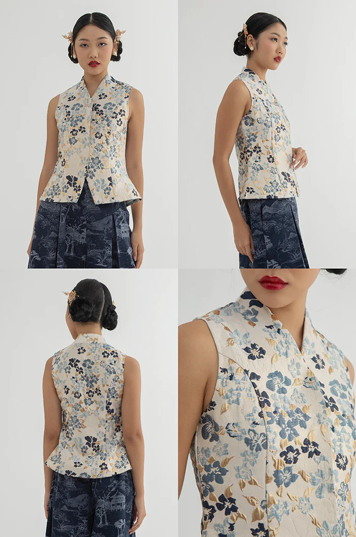 Navy Floral Lian - Image 2