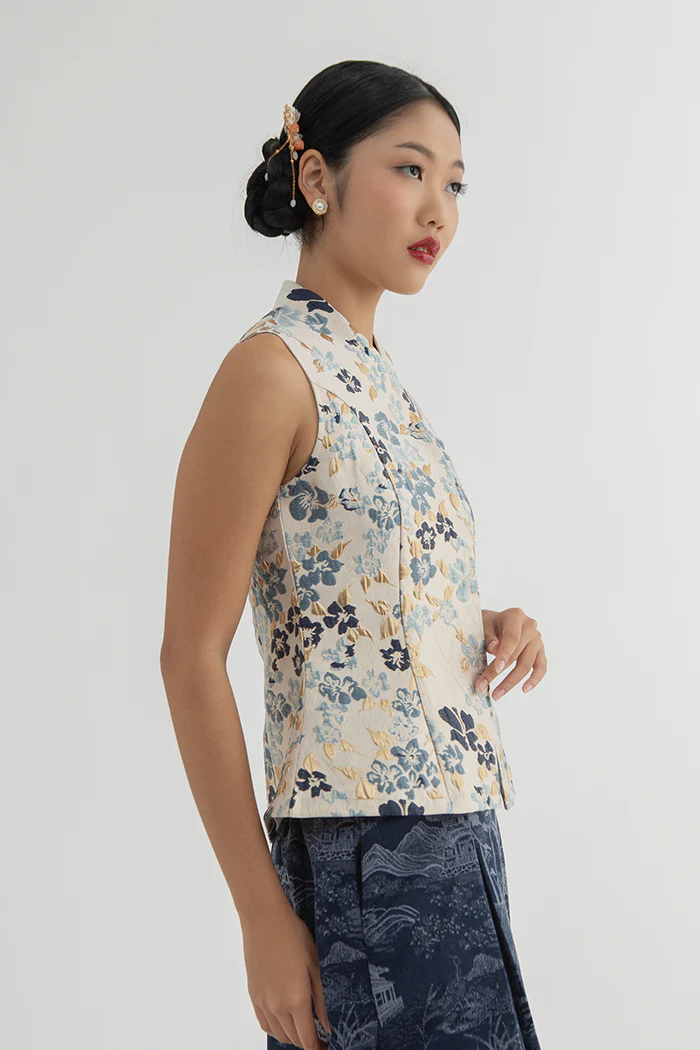 Navy Floral Lian - Image 3