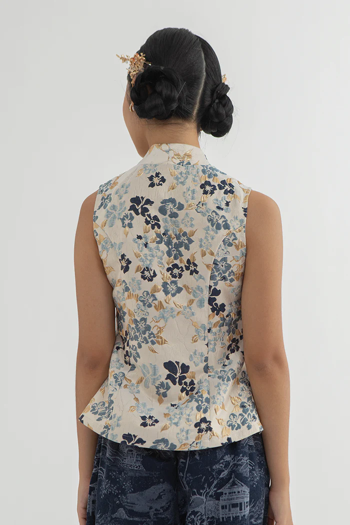 Navy Floral Lian - Image 4