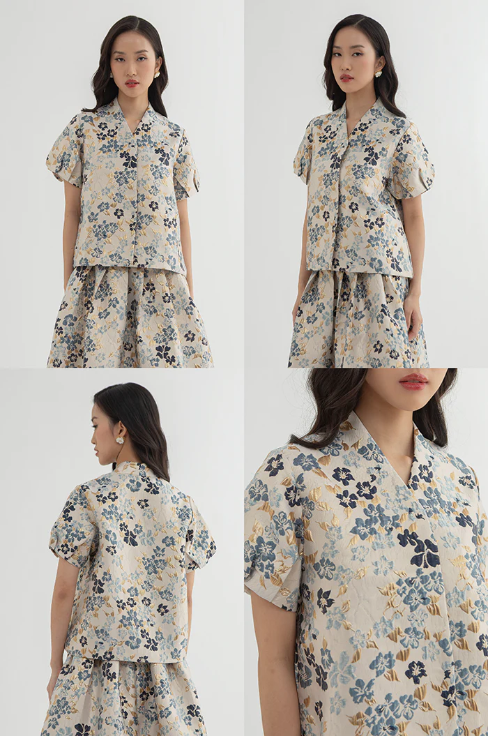 Navy Floral Miu - Image 2