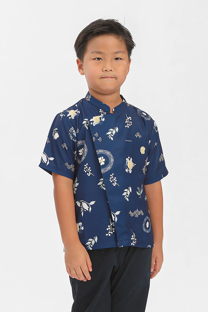Navy Peony Shuo
