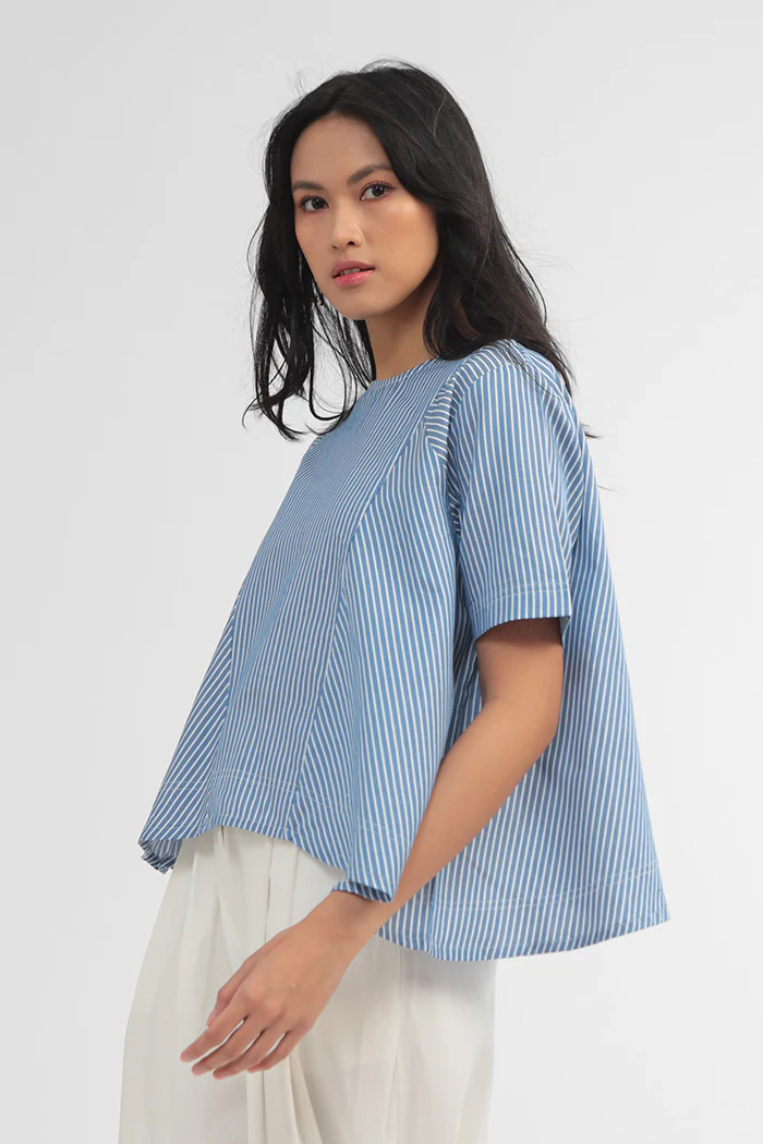 Navy Striped Aelia - Image 3