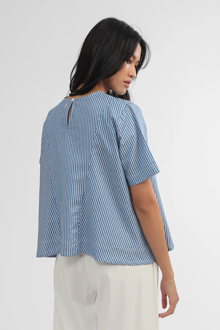 Navy Striped Aelia - Image 4