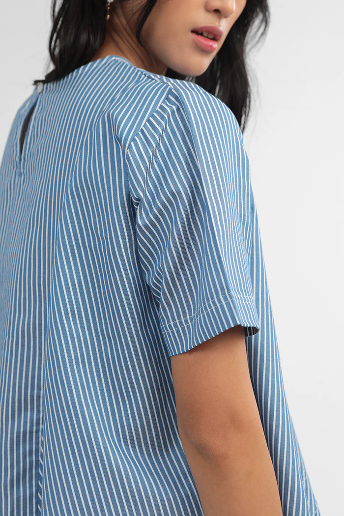 Navy Striped Aelia - Image 5