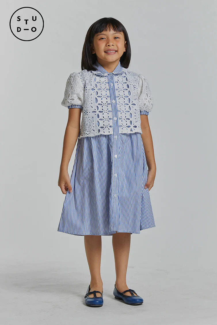 Navy Striped Arwa