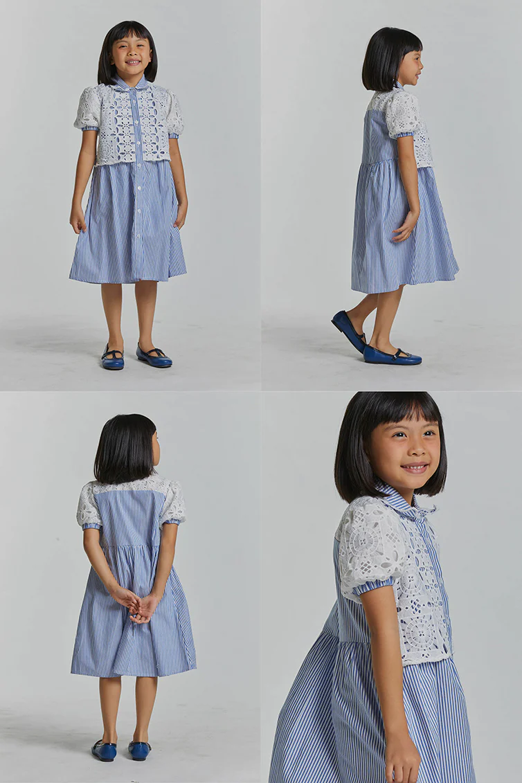 Navy Striped Arwa - Image 2
