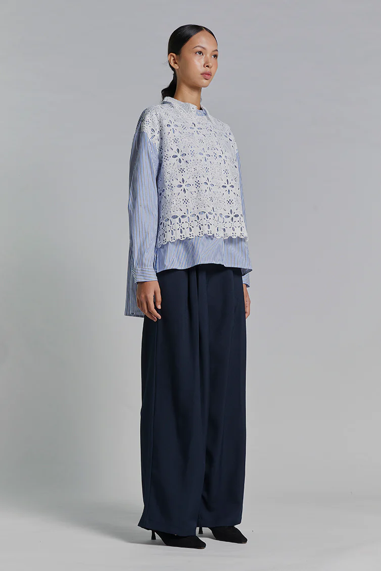 Navy Striped Azalya - Defect Sale - Image 6