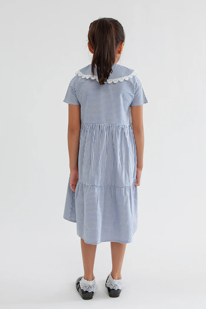 Navy Striped Demani - Image 4