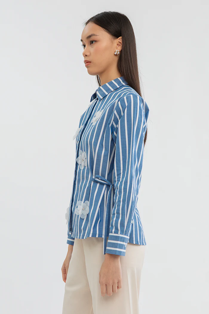 Navy Striped Inaya - Image 3