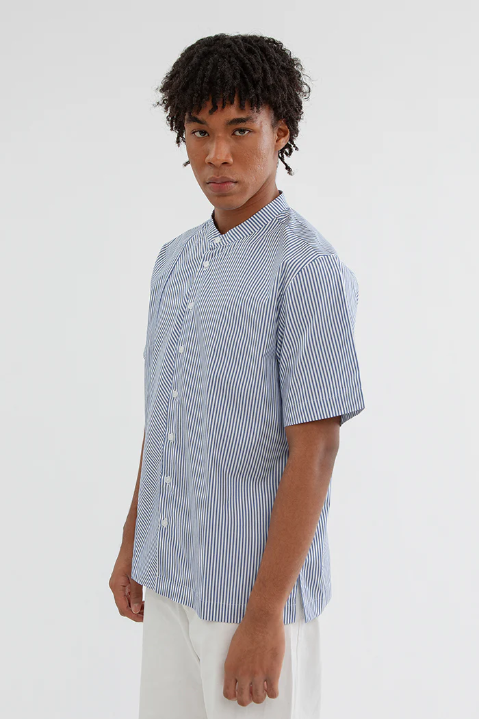 Navy Striped Kamal - Image 3