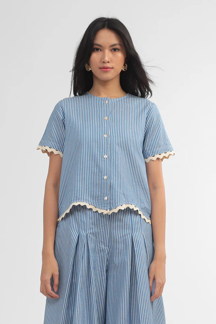 Navy Striped Kerida - Image 3