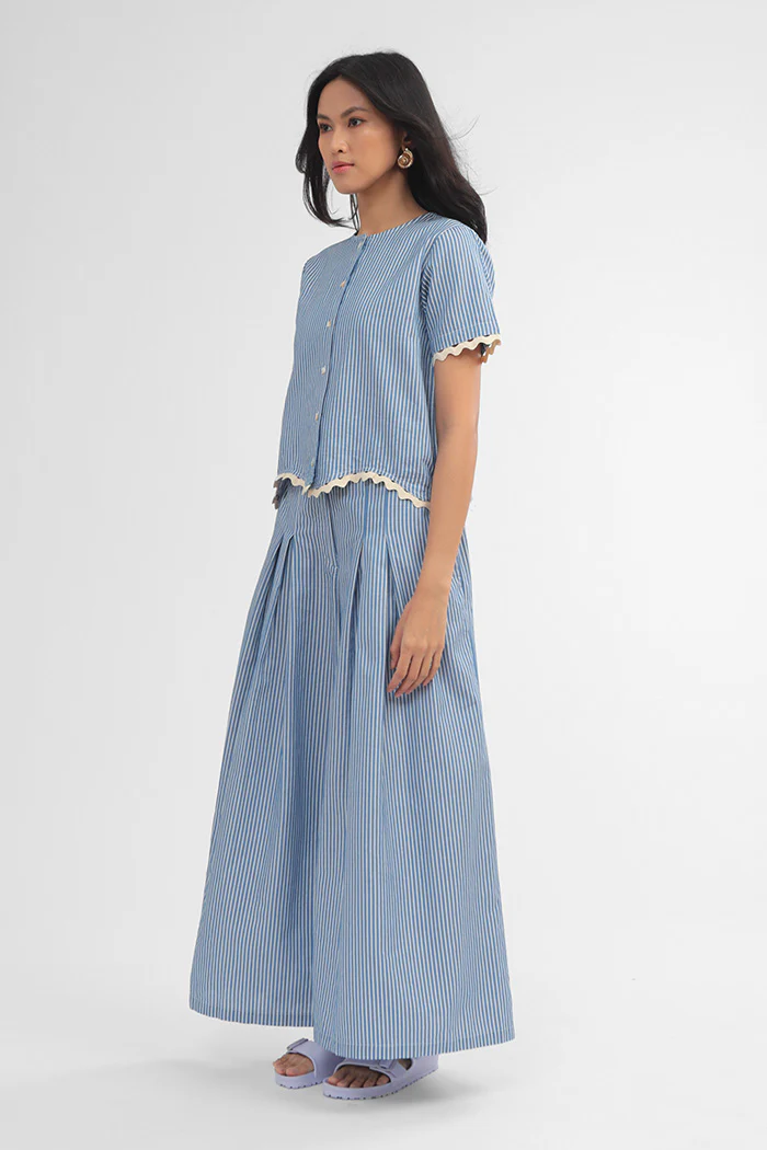 Navy Striped Kerida - Image 7