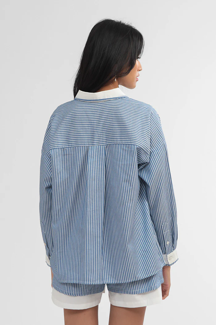 Navy Striped Ocean Maurea - Image 4