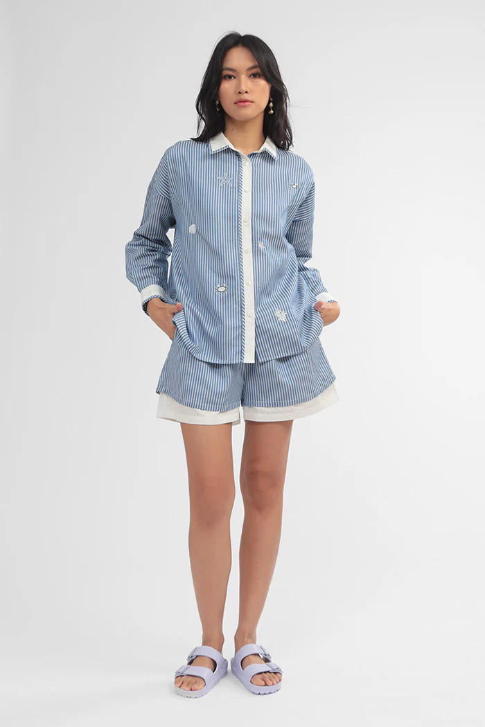 Navy Striped Ocean Maurea - Image 6
