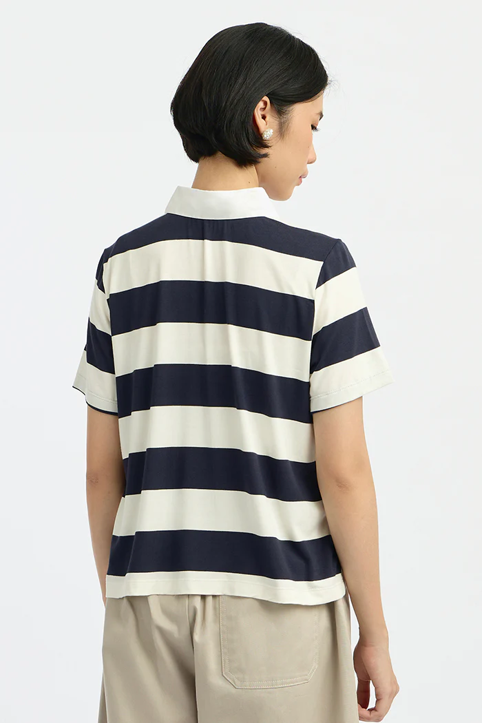 Navy Striped Porlan - Image 4