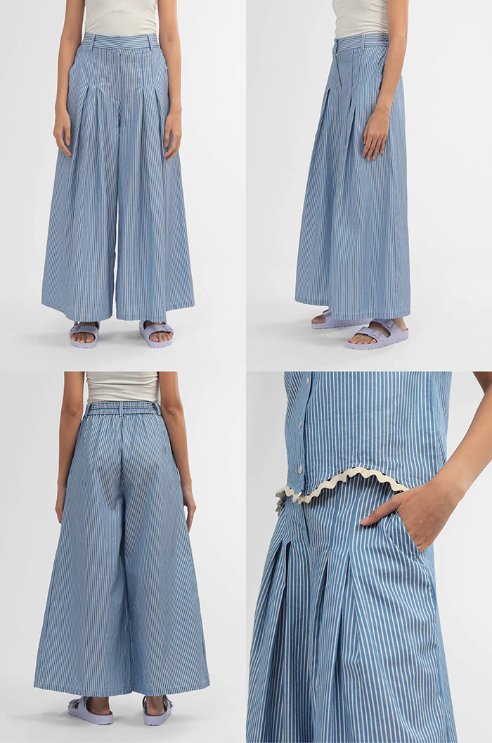 Navy Striped Rutson - Image 2