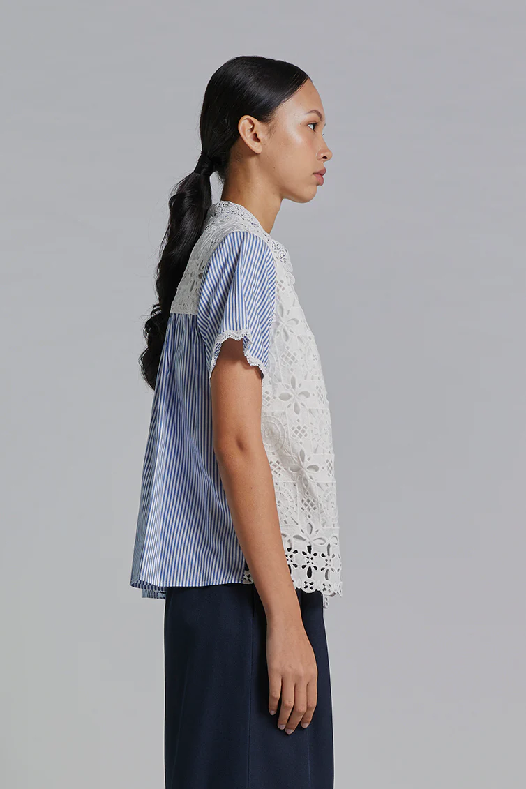 Navy Striped Safra - Defect Sale - Image 3